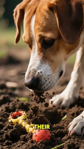 Your Dog Isn’t Digging Randomly… Here’s Why 🐕#dogfacts #dogbehavior #animalfacts #shortvideo