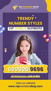 Trendy Number Styles VIP Mobile Numbers! . Grab it Now or Regret it Later! Hurry Up! WhatsApp: 70091-70092 https://wa.link/xo047q . For More Information, Visit our Website: https://www.vipnumbershop.com/ . . . . #vipmobile #vipnumber #vipmobilenumber #mobilenumber #number #trending #luxury #celebritynumber #luxurylifestyle #fancymobilenumber #vipnumbershop #luxurymobilenumber #vipnumberairtel #airtelvipnumber #fancynumberinjio #vipvipnumber #jiofancynumbers #bsnlfancynumbers [VIP Mobile, VIP Num