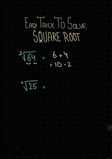 Fastest Square Root Trick You’ll Ever Learn!!!😱😳 #maths #mathstricks #squaretrick #shortfeed