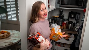 Pantry a mess? Here are 5 simple pantry organization ideas.