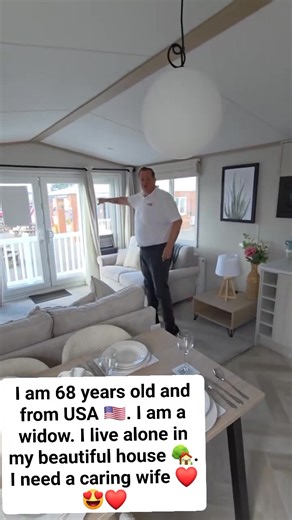 I am 68 years old from USA 🇺🇲 I am a widow I live alone in my beautiful house 🥰 I need a caring wife 💝 #reelsviral #fyp #trending #dating | Stewart Hilerd