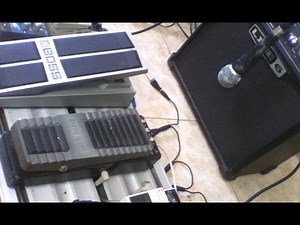 Boss PW 10 wah pedal review sound samples (WARNING! NAKED SCENES!))