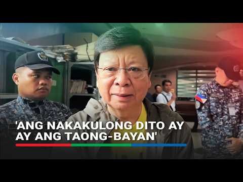 Rodante Marcoleta on bid to join impeach trial, Marcos' SONA, being jailed | ABS-CBN News