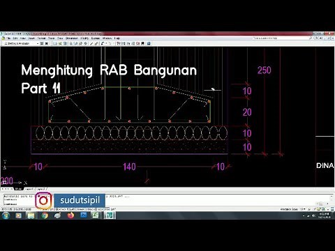 Tutorial Menghitung / Membuat RAB Bangunan Part 11