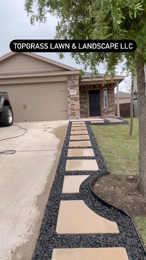 8.1K views · 10K reactions | Custom Steel Edging Walkway ‍ #atx #tx #texas #lawntrepreneur #landscapers_of_instagram #landscape #landscapes #landscaping #landscapingservices #kyletx #horseshoebay #pflugerville #roundrocktx #leandertx #fyp #outdoors #welding #entrepreneurship #austintx #design #landscapingideas #landscapeconstruction | TopGrass Modern Landscapes | Facebook