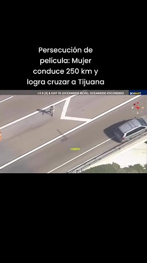 Una mujer de 29 años identificada como Alyssa Wilson, robó una mini van en la que desató una intensa persecución con autoridades de California, pero logró escapar hasta Tijuana. Los detalles: https://tinyurl.com/3775eh2u | Yo Amo Tijuana