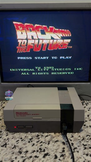 Why Does My Copy of Back To The Future Do This? NES - Sony Trinitron