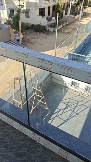 aluminium full glass railing #bollywood #song #movie #music #entertainment #interiordesign #edms #l