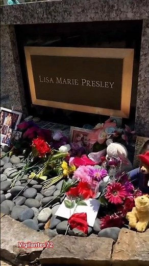 Lisa Presley and her son Benjamin Keough Presley are both buried at Graceland #elvismovie #rip