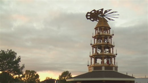 Ferdinand celebrates German history and Christmas season with 32-foot pyramid