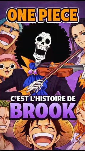 C'est Brook qui nous raconte l'histoire de one Piece #anime #onepiece #brook #luffy #manga