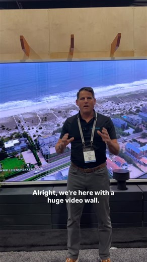 A video wall on its own is impressive. Add a custom frame and it becomes a stunning centerpiece that blends beautifully into your space while still delivering massive performance. See how Audio Advice can bring this to life in your home. #VideoWall #AudioAdvice | Audio Advice