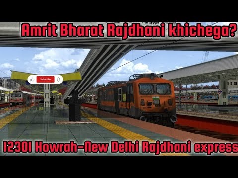 ||FULL JOURNEY|12301 HOWRAH-NEW DELHI RAJDHANI EXPRESS LIVE||#openrails #carryislive #msts