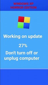 WINDOWS XP HORROR