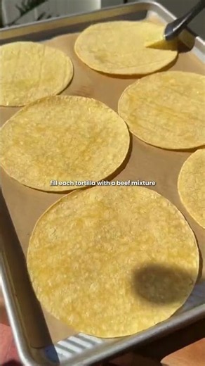 These oven baked Beef Tacos Dorados deliver crispy corn tortillas, se...