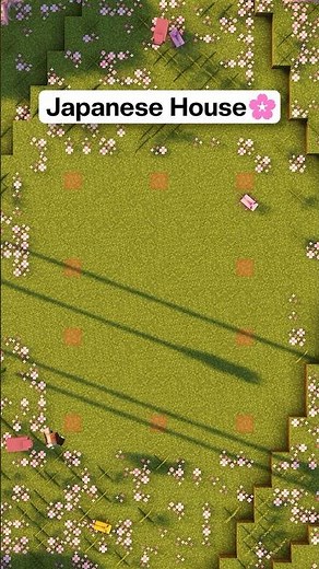Minecraft Japanese House🌸 #minecraft