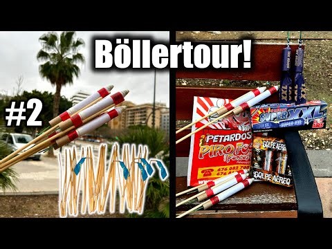 Firecracker Tour in the city | between palm trees, setting off fireworks #2 Fireworks Compilation...