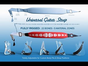 Electric Guitar Collection for Genesis 8 and Genesis 3 Male and Female