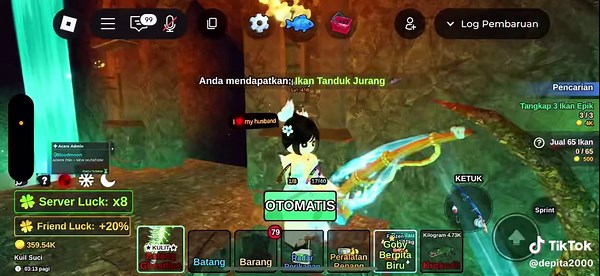 Blood moon Scam 😭 #talonkikir #fishit #roblox #robloxfyp #bloodmoon