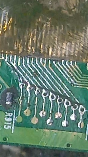 Manual repair of the CoF flex cable that has come loose from the T-Con #repair #flexiblecof #education #tricks #restoration | Teknisi Kampoeng