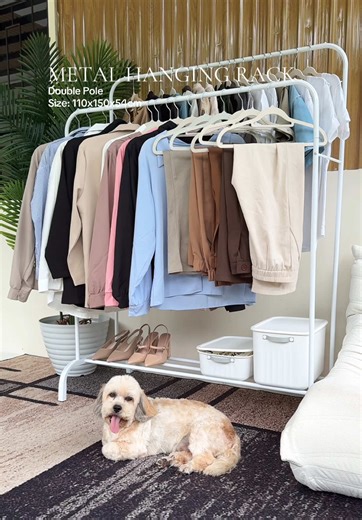 Metal Hanging Rack: Stylish and Functional Storage Solution
