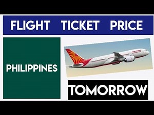 Manila Philippines Flight Ticket Prices for Tomorrow – Cheapest Airfares & Best Plane Deals!