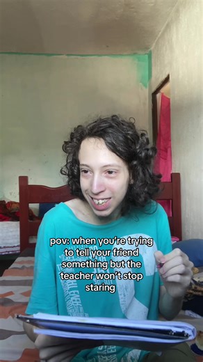 When Your Teacher Won't Stop Staring: A Humorous POV