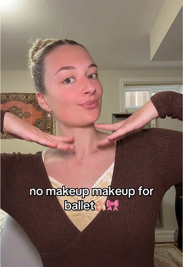 Natural Makeup Look for Ballet Dancers