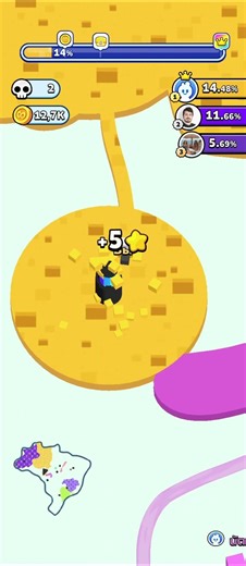 я vs paper..io 3 часть