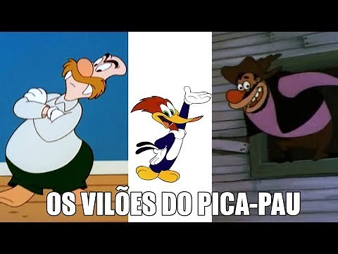 OS 10 MAIORES VILÕES DO PICA-PAU