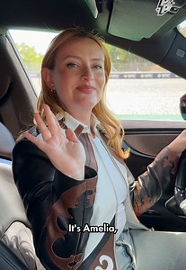 still haven't passed my test… time for more driving lessons with @Formula 1 drivers 🏎️ new series of Passenger Princess coming soon !! Our series is created in paid partnership between @Dimz Inc. and F1 ad