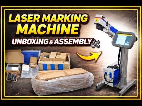 How to Assemble a Online Laser Marking Machine? | BLMO 230 Setup Guide
