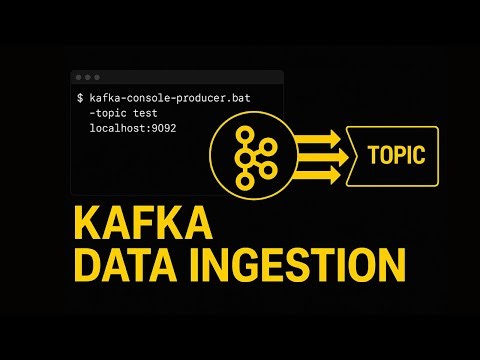 Apache Kafka Tutorial Part 3 | How to Ingest Data into Kafka Topics (Producer Command Explained)