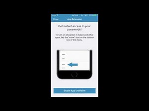 Bitwarden iOS App Walkthrough