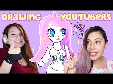 DRAWING YOUTUBERS w/ APHMAU