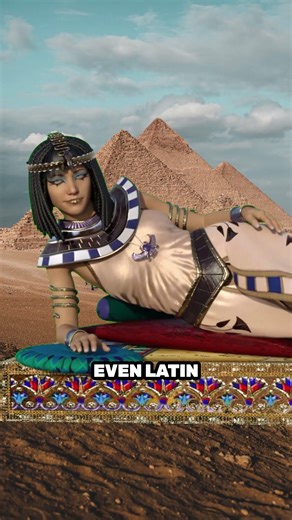 Cleopatra Spoke 9 Languages Fluently — No Translator Needed! 👑🗣️