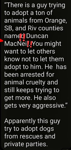 😡 Animal Abuser-ALERT😡 #cali 😡🆘Tries to adopt to abuse 🆘😡 #california #evil #dogabuser #doglover #dog #dogsofinstagram #dogs #badguy #angry #DoNotAdopt #share #welovepets #welovedogs #ilovedogs | Joyce Zara Chyna