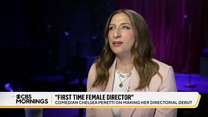 Chelsea Peretti is not only the writer and star of “First Time Female Director” — it's her directorial debut. She tells Anthony Mason about her ambitions and how comedy has shaped her life: "It's the only thing that routinely makes everything feel like it’s going to be OK.” | CBS Mornings