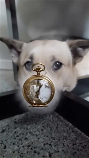 My dog into a royal transformation #husky #germanshepherd