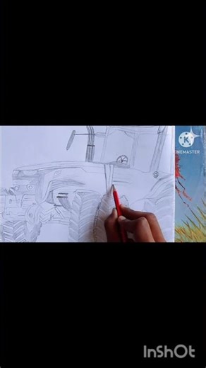 new JohnDeere big tractor sketching ✏️🚜🚜👍#art