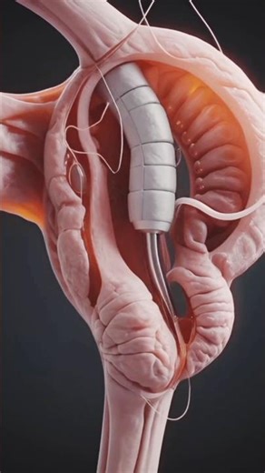 WhatReallyHappensInsidethe UterusWithanIUD|Ultra-RealMedicalVisualization#IUD#MedicalAnimation#short