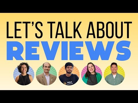 Let's Talk About Reviews #livestream #localguides