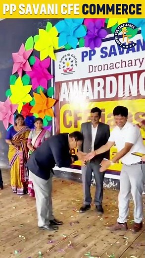 Half Annual Felicitation Ceremony Honouring Commerce Achievers at PP Savani CFE