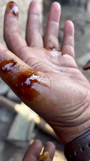 Ancient Blacksmith Technique to Extract Almond Oil 😮