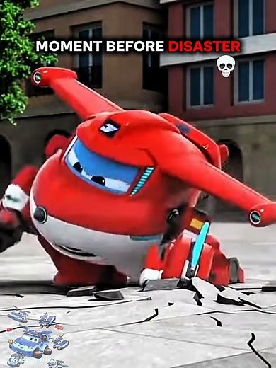 Jett Failed to Beaten Giant robot [SUPERWINGS Mysterious Core Edit] #superwings #jett #edit #shorts