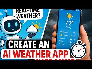 How to Make a Smart Weather App with AI 🔥| Real-Time Forecast for Any City