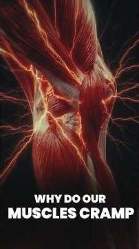 Why Your Muscles Suddenly Cramp Up? #humanbody #healthshorts #youtubeshorts