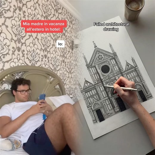 Mia madre in vacanza all’estero in hotel - Kiro Ebra