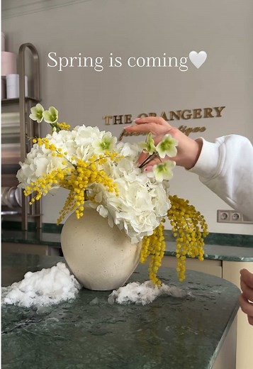 time to get inspired🕊️ #TheOrangeryFlowerBoutique #spring #bouquet