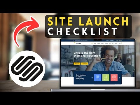 How to Access a Site Launch Checklist in Squarespace | Squarespace Tutorial (2025)